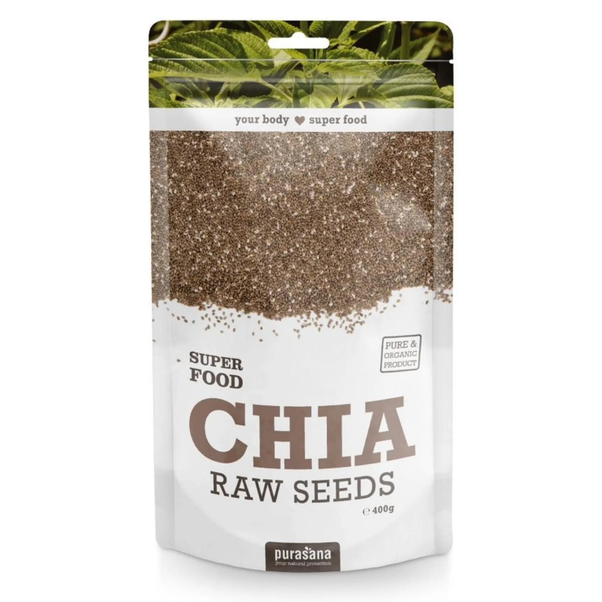 Chia Raw Seeds Bio Purasana 400g